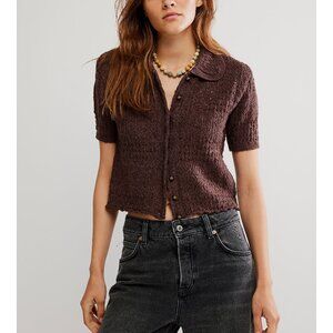 FREE PEOPLE Daylight Cardi / French Chocolate